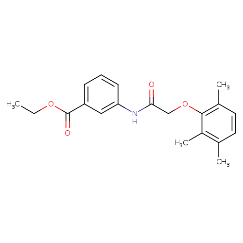 ethyl 3-{[(2,3,6-trimethylphenoxy)acetyl]amino}benzoate