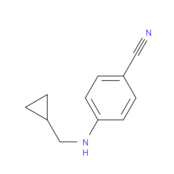 4-[(Cyclopropylmethyl)amino]benzonitrile