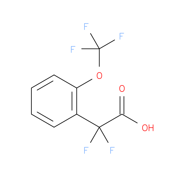 2,2-Difluoro-2-(2-(trifluoromethoxy)phenyl)acetic acid