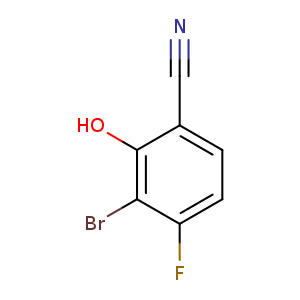 3-Bromo-4-fluoro-2-hydroxybenzonitrile