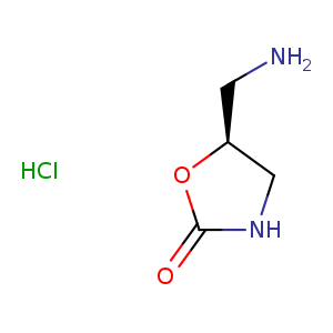 (5S)-5-(Aminomethyl)-1,3-oxazolidin-2-one hydrochloride