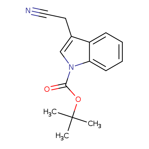 tert-Butyl 3-(cyanomethyl)-1H-indole-1-carboxylate