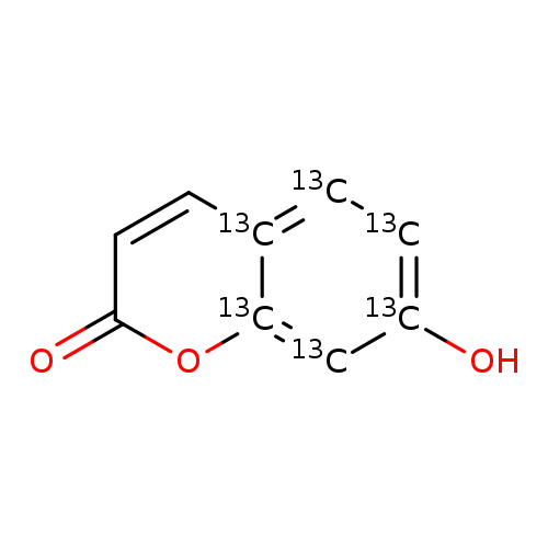 7-Hydroxy Coumarin-13C6