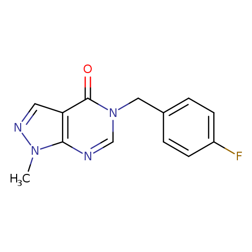 5-[(4-fluorophenyl)methyl]-1-methyl-1H,4H,5H-pyrazolo[3,4-d]pyrimidin-4-one