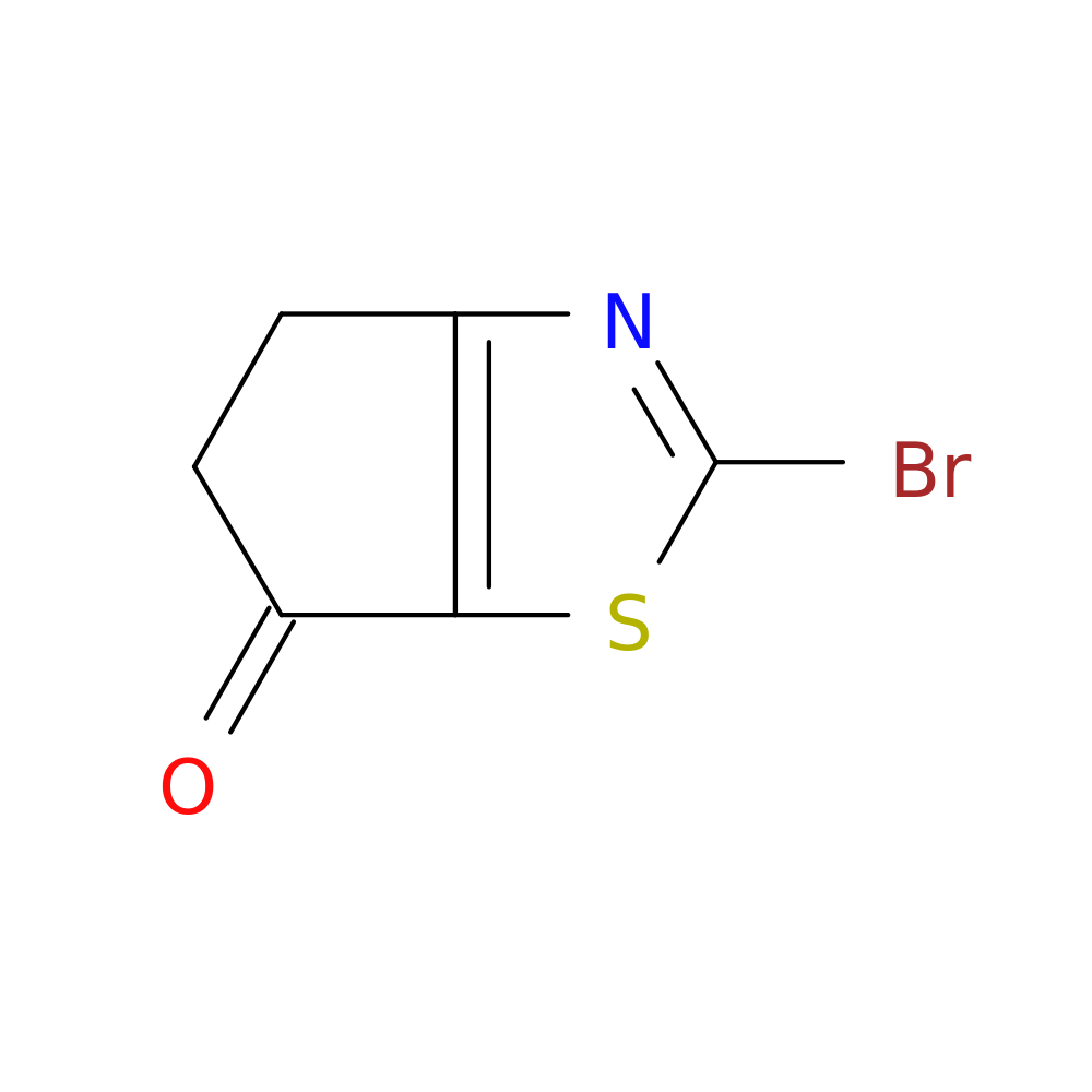 2-bromo-4H,5H,6H-cyclopenta[d][1,3]thiazol-6-one