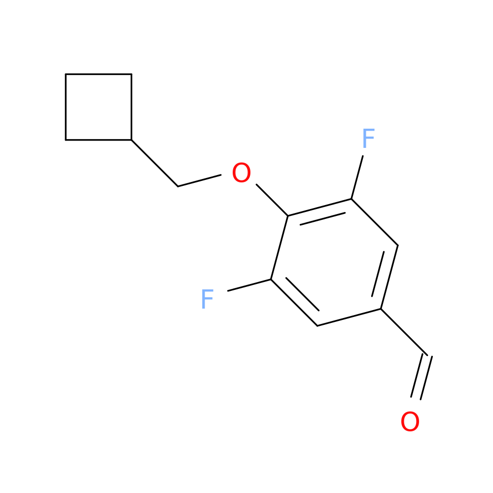 4-(Cyclobutylmethoxy)-3,5-difluorobenzaldehyde