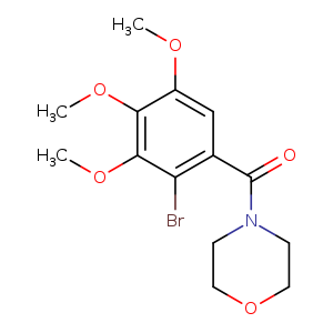 4-(2-Bromo-3,4,5-trimethoxybenzoyl)morpholine
