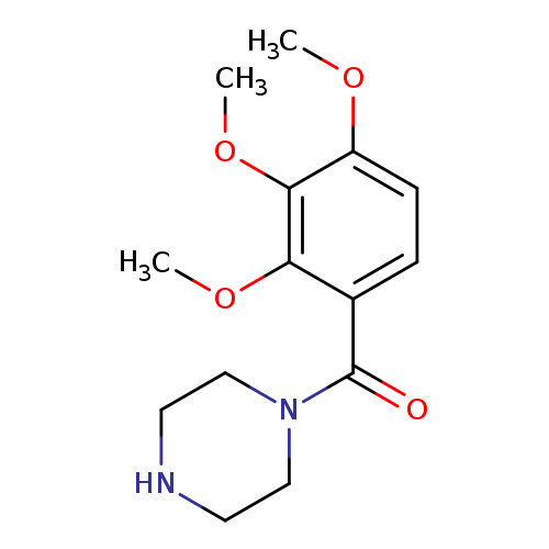 1-[(2,3,4-Trimethoxyphenyl)carbonyl]piperazine