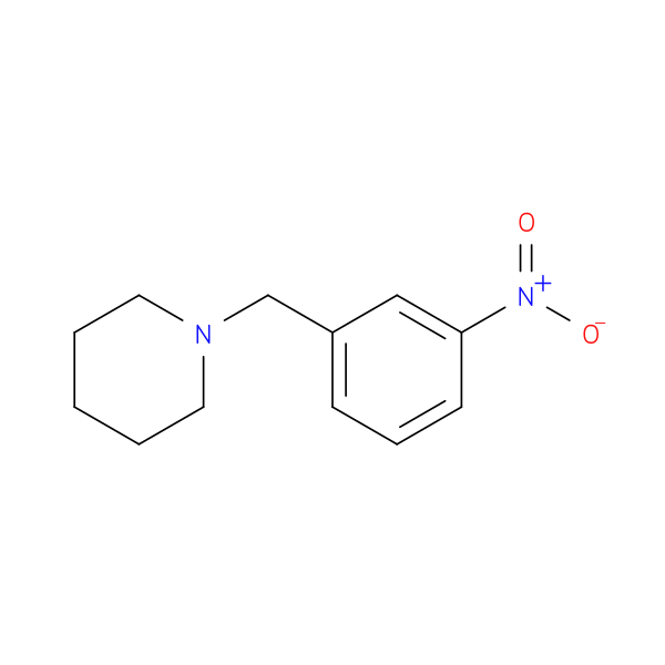 1-[(3-Nitrophenyl)methyl]piperidine