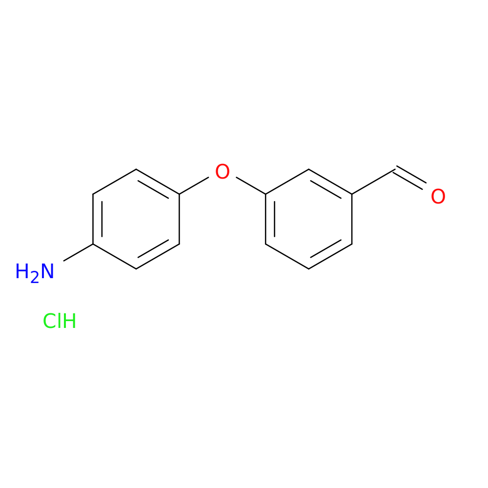 3-(4-aminophenoxy)benzaldehyde hydrochloride
