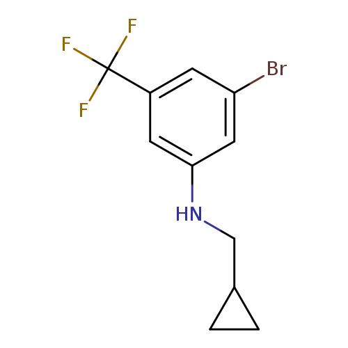 3-Bromo-N-(cyclopropylmethyl)-5-(trifluoromethyl)aniline