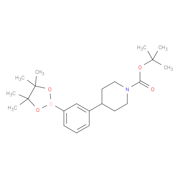 tert-butyl 4-[3-(4,4,5,5-tetramethyl-1,3,2-dioxaborolan-2-yl)phenyl]piperidine-1-carboxylate