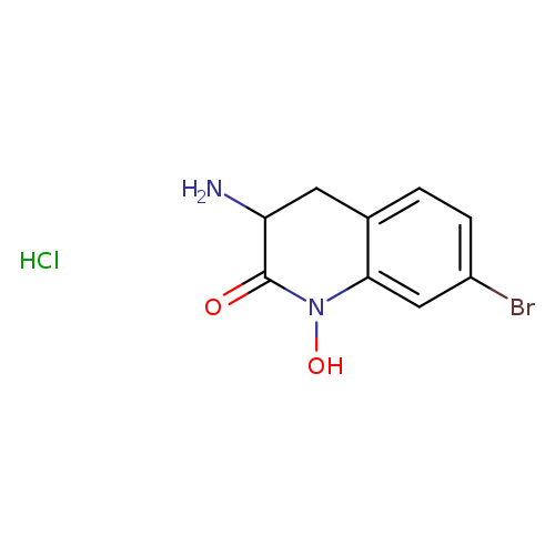 3-amino-7-bromo-1-hydroxy-1,2,3,4-tetrahydroquinolin-2-onehydrochloride
