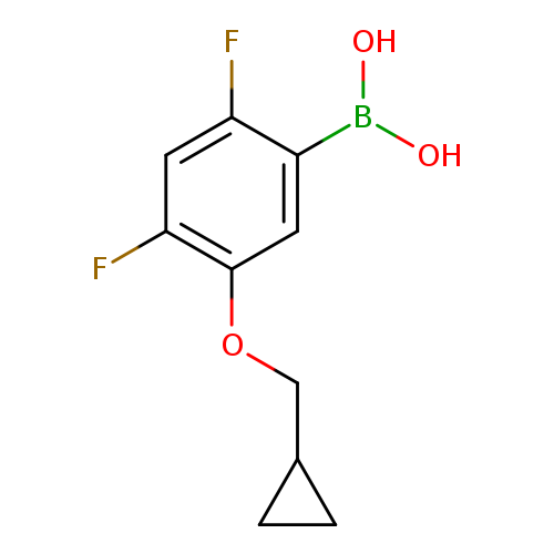 5-(Cyclopropylmethoxy)-2,4-difluorophenylboronic acid