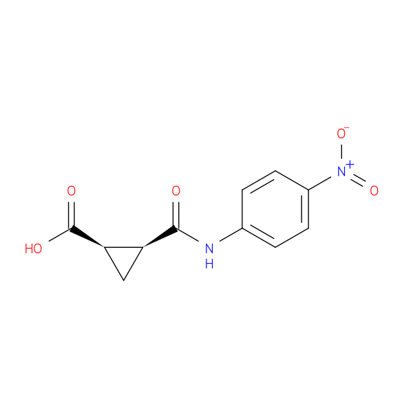(1R,2S)-2-[(4-nitrophenyl)carbamoyl]cyclopropane-1-carboxylic acid