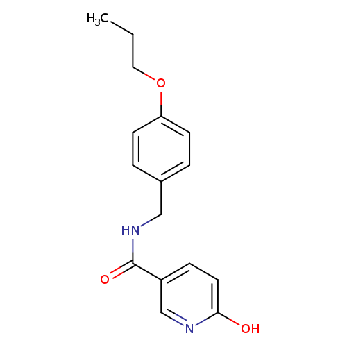 6-hydroxy-N-[(4-propoxyphenyl)methyl]pyridine-3-carboxamide