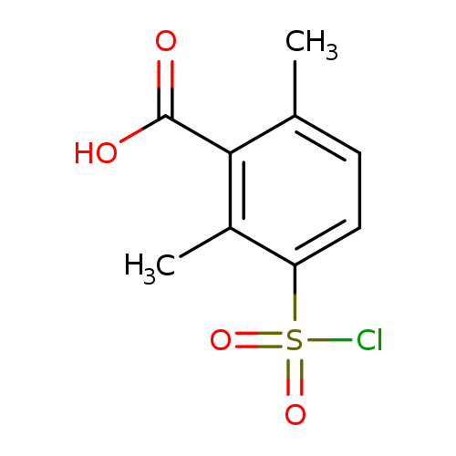 3-(Chlorosulfonyl)-2,6-dimethylbenzoic acid