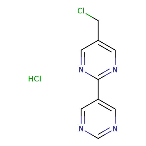5-(chloromethyl)-2-(pyrimidin-5-yl)pyrimidinehydrochloride