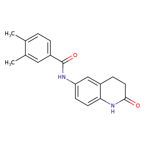 3,4-dimethyl-N-(2-oxo-1,2,3,4-tetrahydroquinolin-6-yl)benzamide