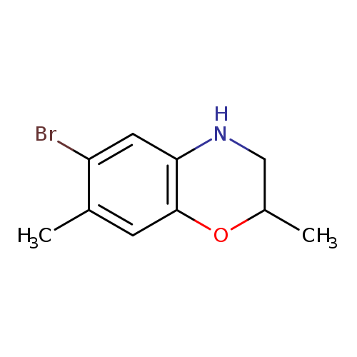 6-bromo-2,7-dimethyl-3,4-dihydro-2H-1,4-benzoxazine