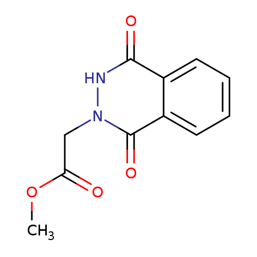 methyl 2-(1,4-dioxo-1,2,3,4-tetrahydrophthalazin-2-yl)acetate