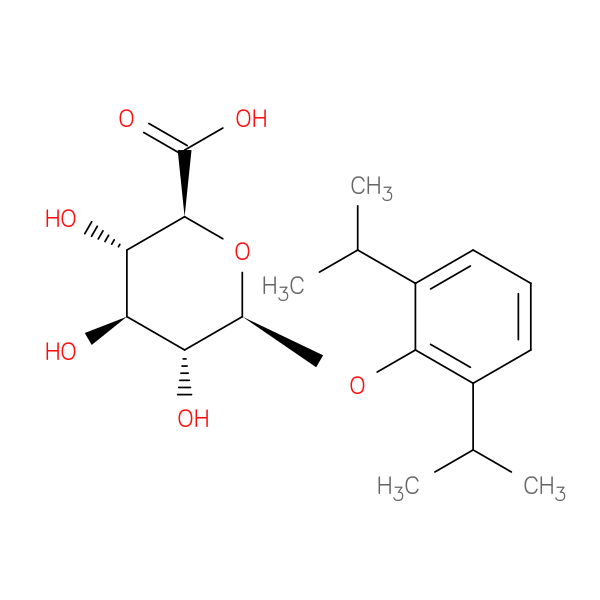 (2S,3S,4S,5R,6S)-6-(2,6-Diisopropylphenoxy)-3,4,5-trihydroxytetrahydro-2H-pyran-2-carboxylic acid
