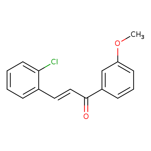 (2E)-3-(2-chlorophenyl)-1-(3-methoxyphenyl)prop-2-en-1-one