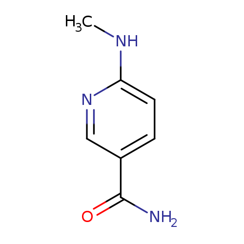 3-Pyridinecarboxamide,6-(methylamino)-(9CI)