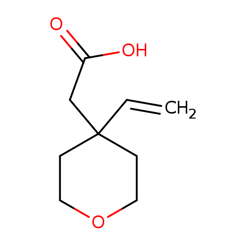 2-(4-ethenyloxan-4-yl)acetic acid