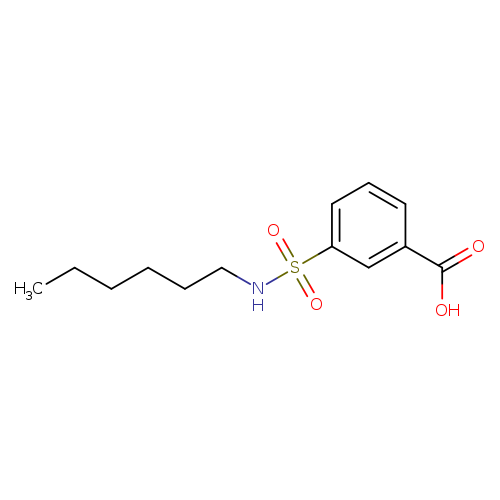 3-(Hexylsulfamoyl)benzoic acid