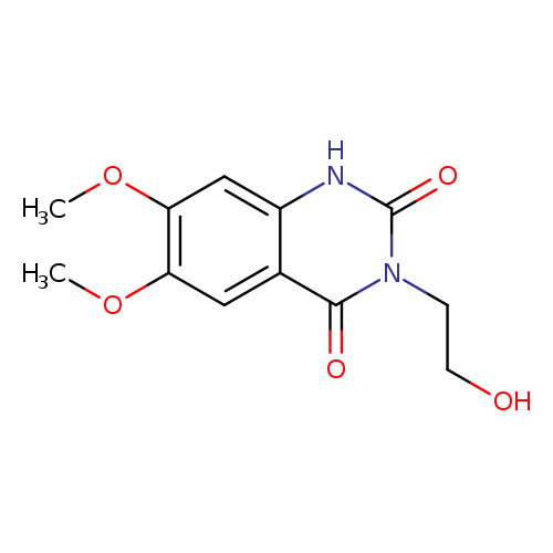 3-(2-Hydroxyethyl)-6,7-dimethoxyquinazoline-2,4(1h,3h)-dione