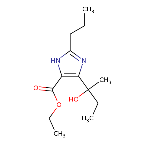 4-(1-Hydroxy-1-methylpropyl)-2-propyl-1H-Imidazole-5-carboxylic acidethylester