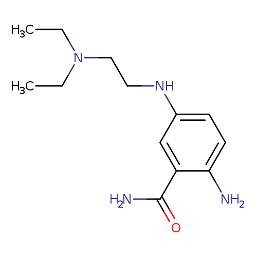 2-amino-5-{[2-(diethylamino)ethyl]amino}benzamide
