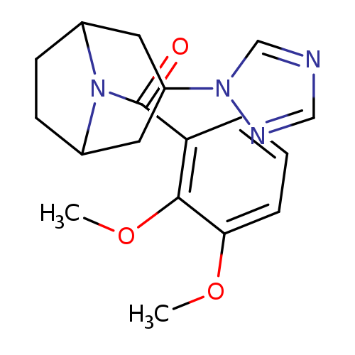 8-(2,3-dimethoxybenzoyl)-3-(1H-1,2,4-triazol-1-yl)-8-azabicyclo[3.2.1]octane