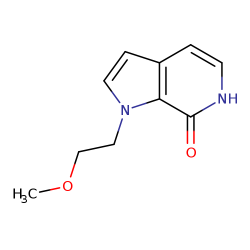 1-(2-Methoxyethyl)-1,6-dihydro-7h-pyrrolo[2,3-c]pyridin-7-one