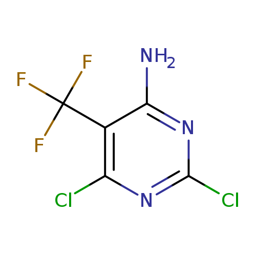 2,6-dichloro-5-(trifluoromethyl)pyrimidin-4-amine