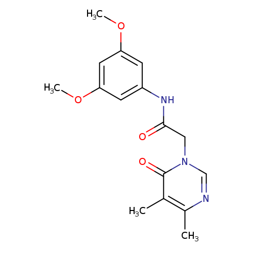 N-(3,5-dimethoxyphenyl)-2-(4,5-dimethyl-6-oxo-1,6-dihydropyrimidin-1-yl)acetamide