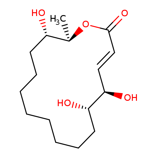 5R,6S,15S-trihydroxy-16R-methyl-oxacyclohexadec-3E-en-2-one