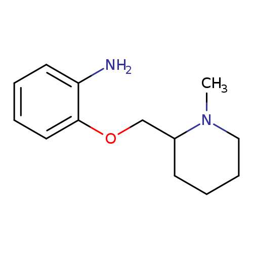2-[(1-Methylpiperidin-2-yl)methoxy]aniline