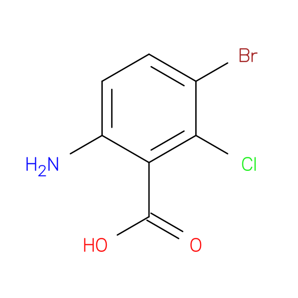 6-Amino-3-bromo-2-chlorobenzoic acid
