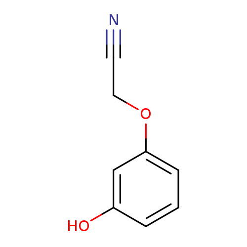 Acetonitrile, (3-hydroxyphenoxy)-