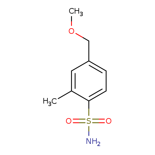 4-(Methoxymethyl)-2-methylbenzenesulfonamide