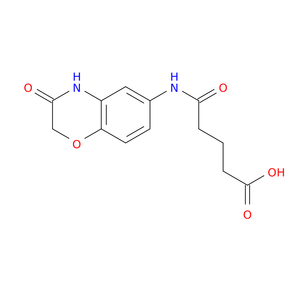 4-[(3-oxo-3,4-dihydro-2H-1,4-benzoxazin-6-yl)carbamoyl]butanoic acid