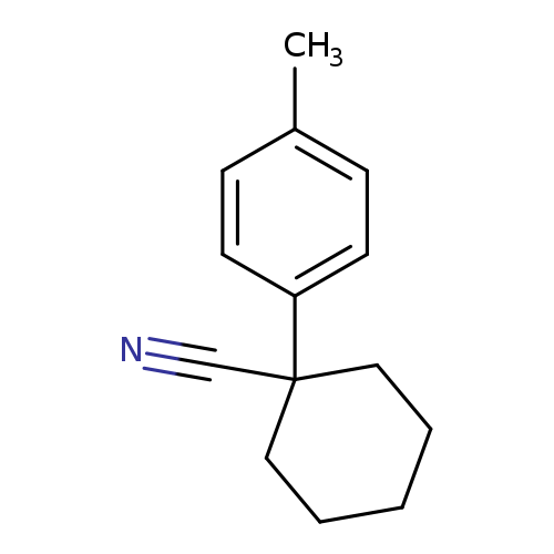 Cyclohexanecarbonitrile, 1-(4-methylphenyl)-
