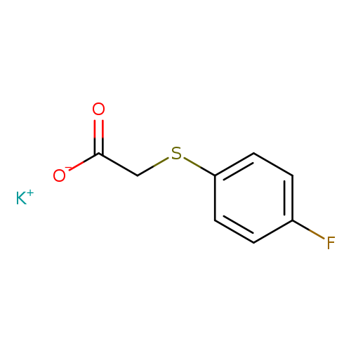 potassium 2-[(4-fluorophenyl)sulfanyl]acetate