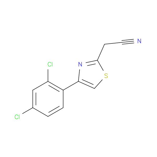 2-[4-(2,4-dichlorophenyl)-1,3-thiazol-2-yl]acetonitrile
