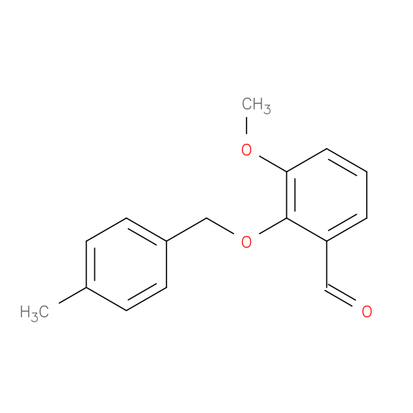 3-Methoxy-2-[(4-methylbenzyl)oxy]benzaldehyde