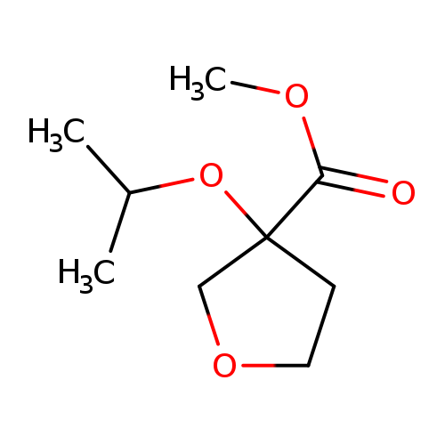 methyl 3-(propan-2-yloxy)oxolane-3-carboxylate