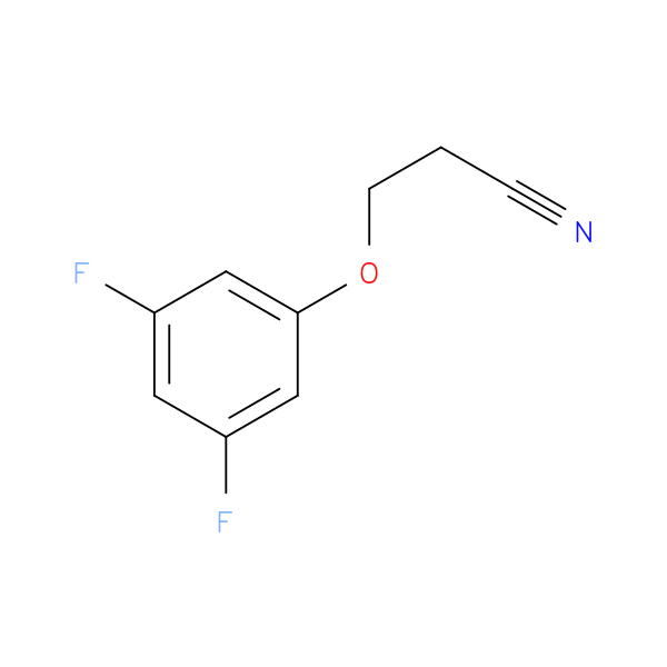 3-(3,5-difluorophenoxy)propanenitrile