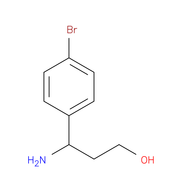 3-Amino-3-(4-bromophenyl)propan-1-ol